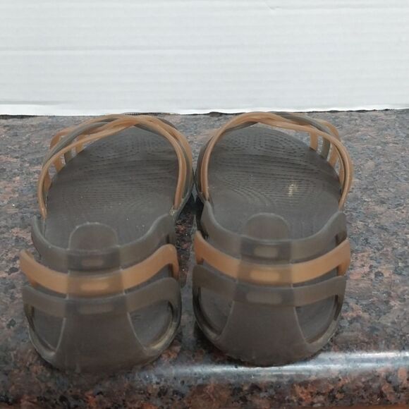 CROCS "Isabelle" Hurache Strappy Slip-On....SIZE 5...EUC - Picture 2 of 4